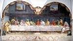 "Ultima Cena" - affresco - 1582 - «Chiesa di Santa Maria del Carmine» Firenze (FI) - Italia
