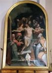 "Pietà e i Santi Andrea e Niccolò" - dipinto - 1586 - «Collegiata di Santa Maria Assunta» Casole d'Elsa (SI) - Italia