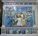 "Deposizione" - ceramica invetriata - 1495 - «Santuario del monte La Verna» Chiusi della Verna (AR) - Italia