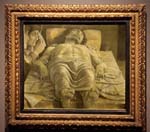 "Disperazione alla morte del Cristo" - dipinto - 1490 - «Pinacoteca di Brera» Milano (MI) - Italia