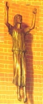 "Cristo risorto" - scultura - XX secolo - «Chiesa di San Giuseppe» Rivalta di Torino (TO) - Italia
