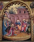 "Polittico della Passione (lavanda dei piedi)" - dipinto - 1430-1435 - «Galleria Franchetti-Ca' d'Oro» Venezia (VE) - Italia