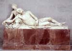 "Cristo morto sorretto da un angelo" - scultura - 1552 - «Basilica di Santa Croce» Firenze (FI) - Italia
