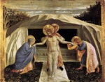 "Sepoltura di Cristo" - dipinto - 1438-40 - «Alte Pinakothek» Monaco - Germania