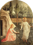 "Noli me tangere" - dipinto - 1447-1450 - «San Marco Museum» Firenze (FI) - Italia