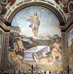 "Resurrezione" - affresco - 1530 - «Chiesa di San Maurizio al Monastero Maggiore» Milano (MI) - Italia