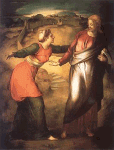 "Noli me tangere" - dipinto - 1550 circa - «Casa Buonarroti» Firenze (FI) - Italia