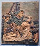 "Gesù deposto dalla Croce" - bassorilievo - 1763 - «Civica Pinacoteca Guercino» Cento (FE) - Italia