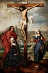 "Crocifissione" - dipinto - XVI secolo - «Museo Nacional de San Carlos» Città del Messico - Messico