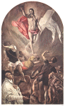 "Resurrezione" - dipinto - 1577-79 - «Chiesa di Santo Domingo el Antiguo» Toledo - Spagna