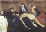 "La Deposizione de Villeneuve-lès-Avignon" - dipinto - 1455 - «Musée du Louvre» Parigi - Francia