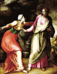 "Noli me tangere" - dipinto - 1537 - «Casa Buonarroti» Firenze (FI) - Italia