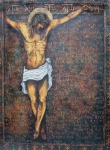 "Cristo crocifisso secondo San Giovanni" - dipinto - 2004 - «Iglesia de la Esperanza de María en la Resurreción del Señor» Città del Messico - Messico