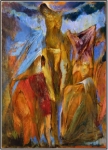 "Crocifissione" - dipinto - 2000 - «?» attuale-posizione-sconosciuta - 