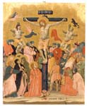 "Crocifissione di Cristo" - dipinto - 1400-1410 - «Pinacoteca Nazionale» Bologna (BO) - Italia