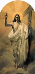"Cristo risorto" - dipinto - 1840  - «Cattedrale» Mosca - Russia