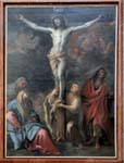 "Crocifissione di Cristo" - dipinto - 1678 - «Chiesa SS. Annunziata» Gaeta (LT) - Italia