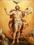 "Cristo trionfante sulla morte e sul peccato " - dipinto - XVI secolo - «Copenhagen Staten Museum» Copenhagen - Danimarca
