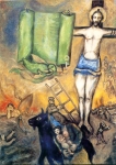 "Crocifissione gialla" - dipinto - 1943 - «Centre national d'art et de culture Georges Pompidou» Parigi - Francia