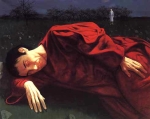 "La solitudine di Gesù nel Getsemani" - dipinto - 1984 - «?» attuale-posizione-sconosciuta - 