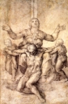 "Studio della Deposizione per Vittoria Colonna" - dipinto - 1535 circa - «Isabella Stewart Gardner Museum» Boston (Massachusetts) - Stati Uniti d'America