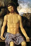 "Uomo dei dolori" - dipinto - fine XV secolo - «Liechtenstein Museum» Vienna - Austria