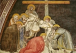 "Deposizione" - affresco - 1320-22 - «Basilica Inferiore San Francesco» Assisi (PG) - Italia