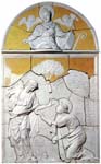 "Noli me tangere" - ceramica invetriata - 1503 - «Museo Nazionale del Bargello» Firenze (FI) - Italia