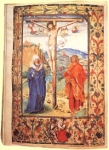 "Crocifissione" - pergamena - 1505 - «Biblioteka Jagiellonska» Cracovia - Polonia