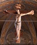 "Crocifisso" - crocifisso - XIII secolo - «Chiesa di San Giovanni Battista» Gressoney Saint Jean (AO) - Italia