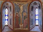 "Crocifissione" - affresco - XIV secolo - «Sacro Speco di Subiaco» Subiaco (RM) - Italia
