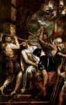 "L'incoronazione di spine" - dipinto - 1570 - «Alte Pinakothek» Monaco - Germania